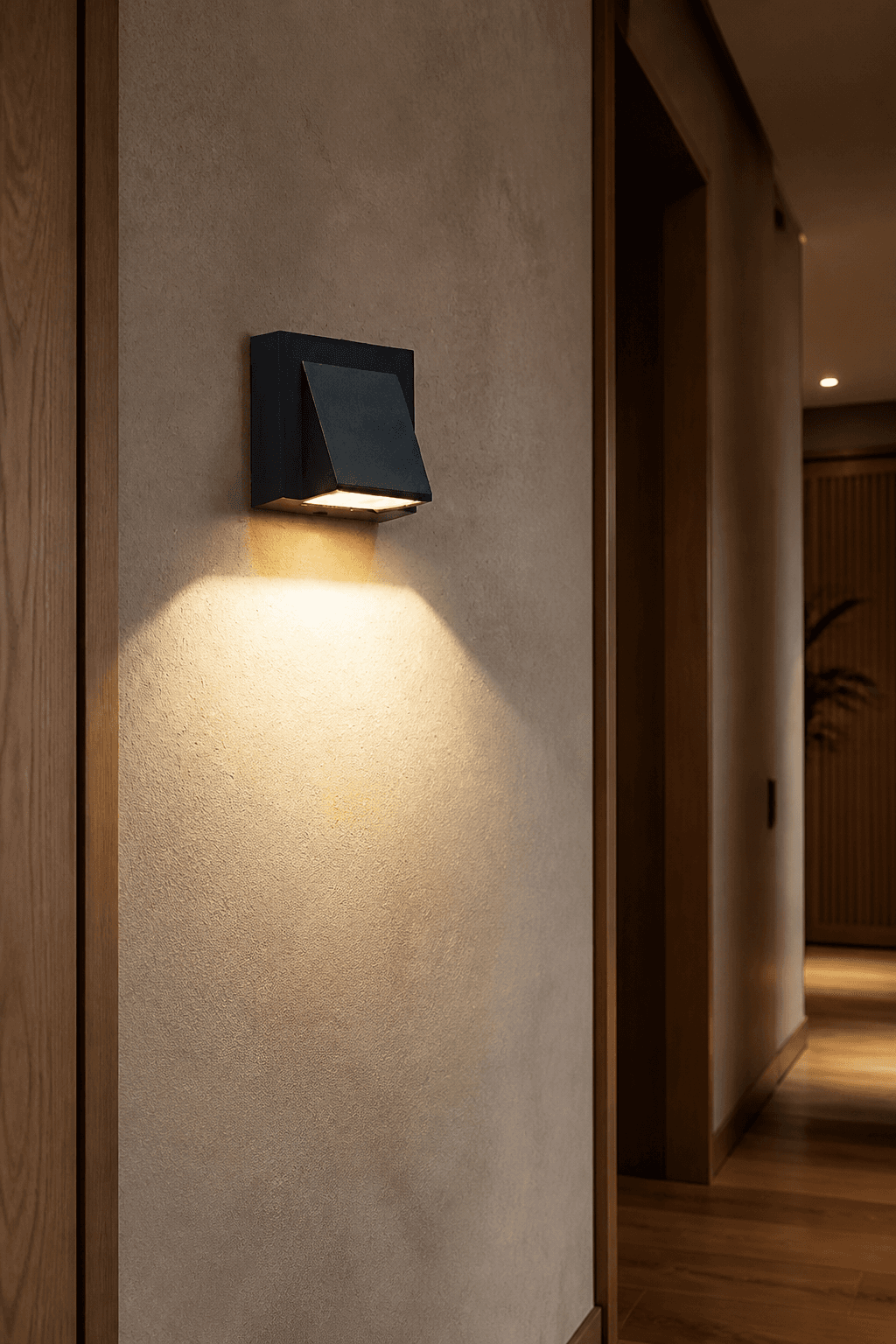 Black Modern Wall Sconce