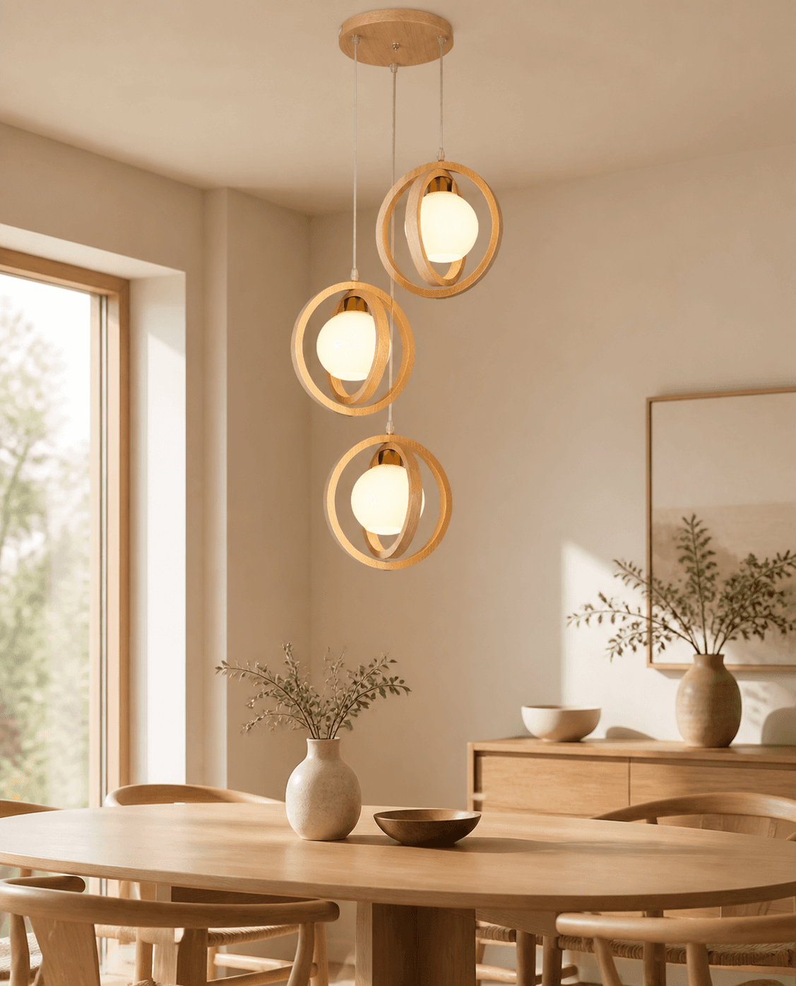 Modern 3-Light Cluster