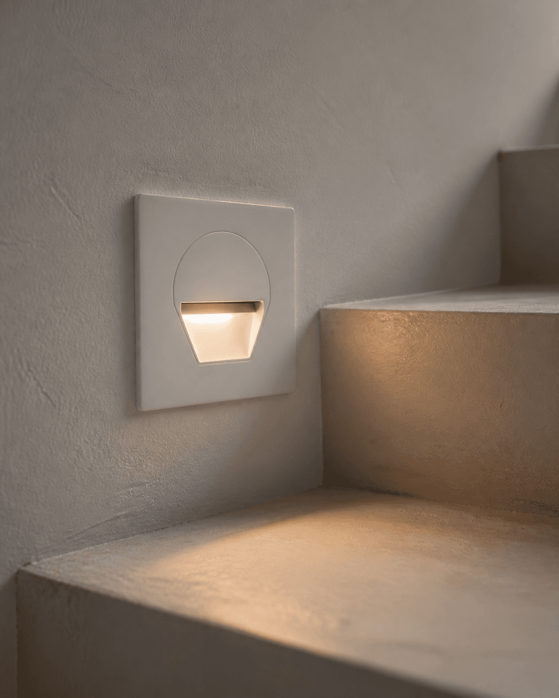 Square Recessed LED Step Light