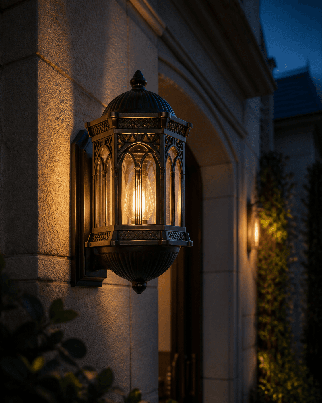 Outdoor Wall Lantern Light