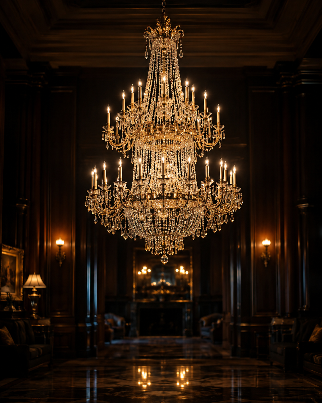 This is the light people gather under — not just the light that fills a room.